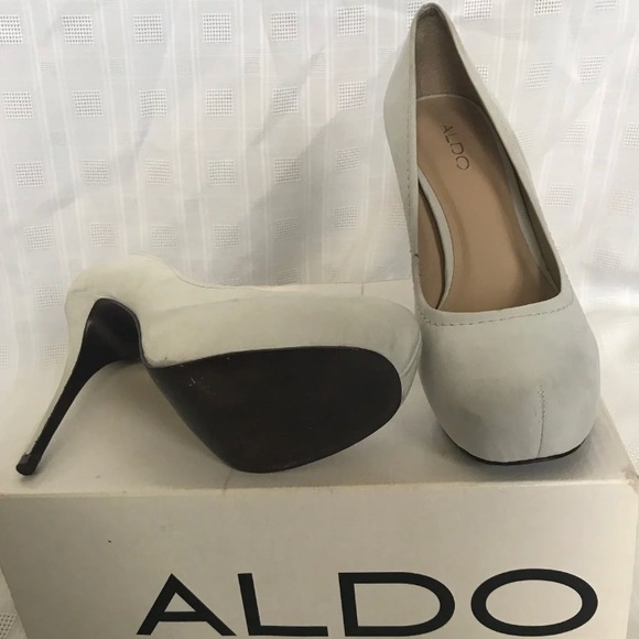 Aldo off white leather pumps - Picture 4 of 4